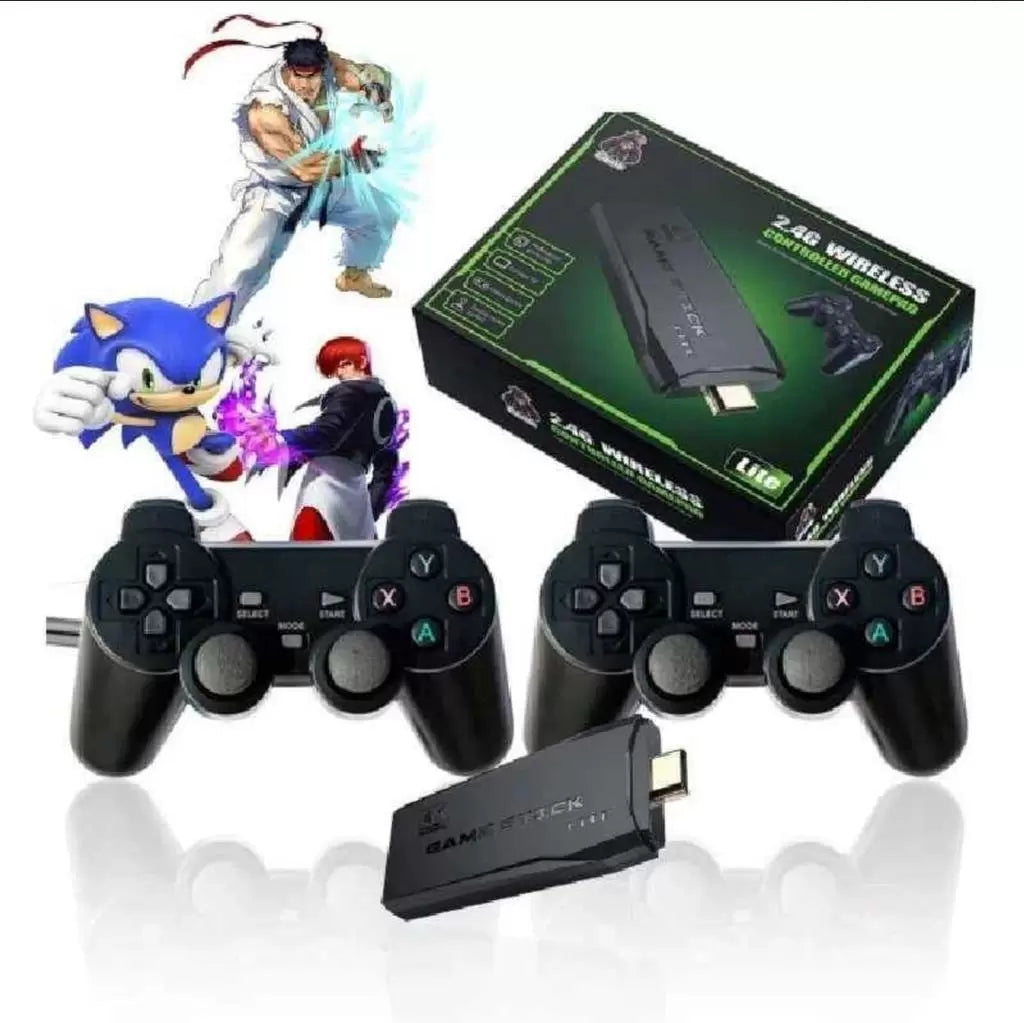 Game stick retro. Revive la época dorada de juegos